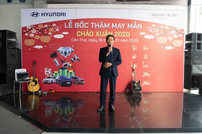 [ LỄ BỐC THĂM HYUNDAI TÂY ĐÔ CHÀO XUÂN 2020 ]